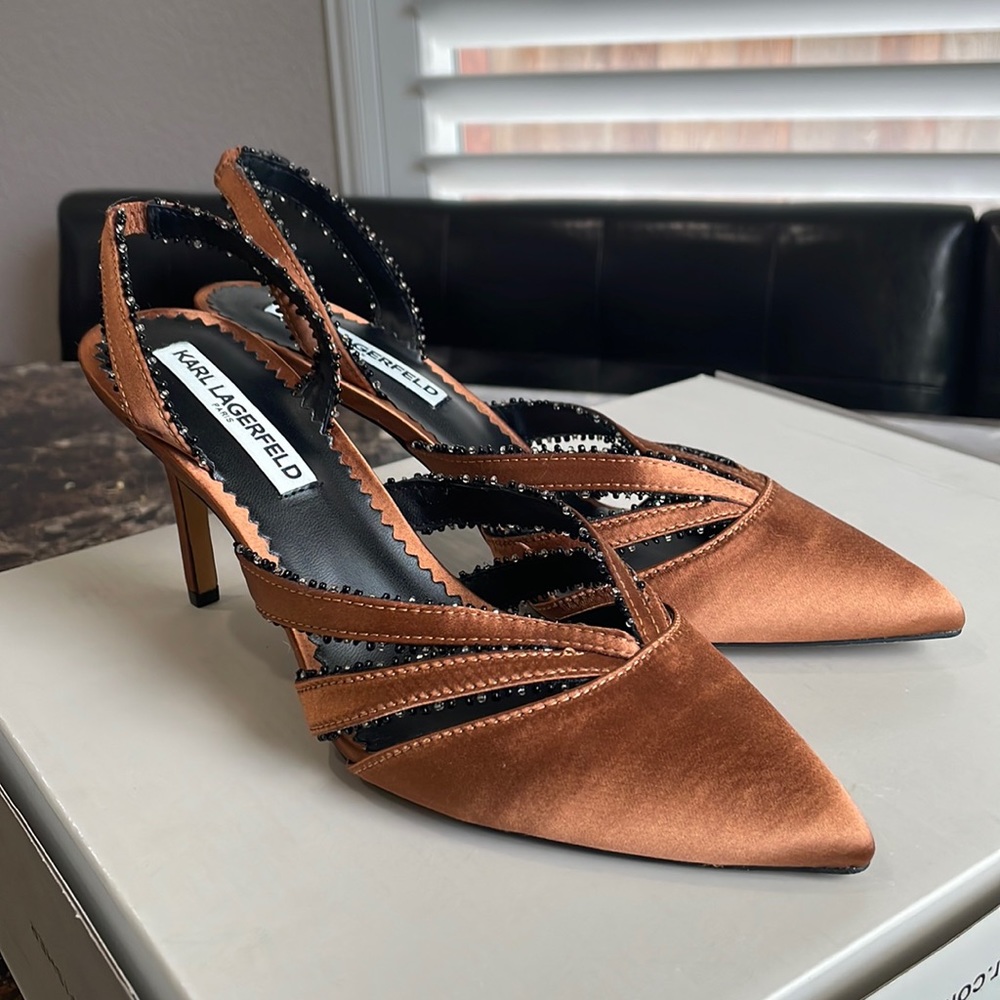 Size 8 Karl Lagerfeld Heels